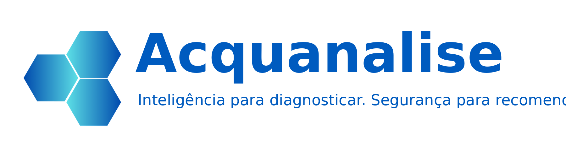 Acquanalise — Inteligência para diagnosticar. Segurança para recomendar.